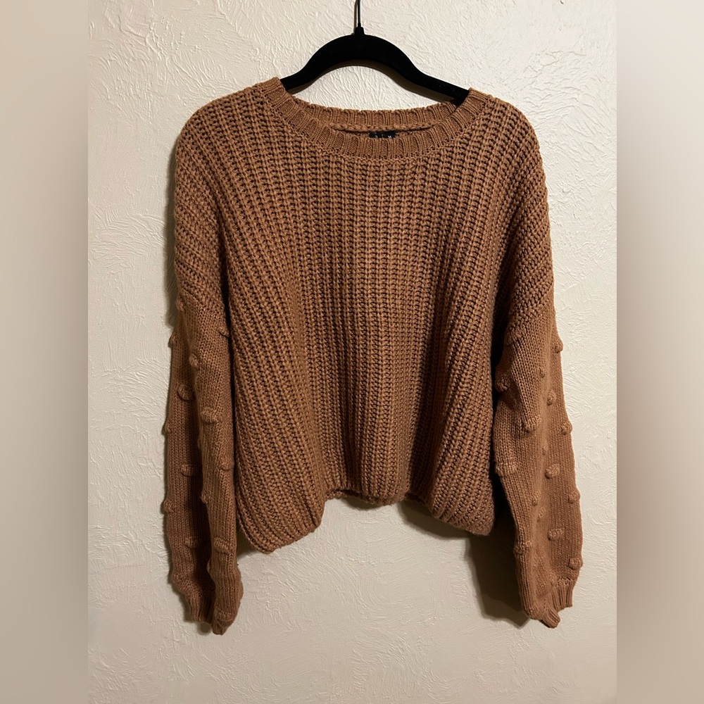 Moon and Madison sweater, size M, dusty rose